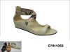 2011 new fashion lady flat sandals