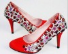 Wholesale WS089 Super quality crystal and diamond beaded wedding shoes