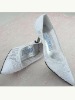 Wholesale 2011 summer new boutique white lace wedding shoes BWS-023