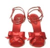 2011 NEW DESIGN red wedding shoes