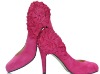 Wholesale ws-026 custom makes pink flower bridal wedding shoes,high heel evening shoes
