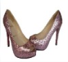 2011 hot sell newest high heel shoes wedding shoes