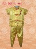 children silk kung fu clothing