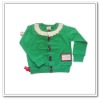 Wholesale Small green cardigan