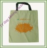 fashionable canvas tote shopping/purchasing bag
