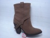 2011 fashion newest hot thick low heel comfort designer thick heel women shoes and boots