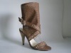 Wholesale sexy lady boots sandals