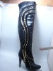 Wholesale fashion hot designer latest sexy high quality high heel comfort women shoes and boots
