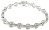fashion tennis Bracelet, sterling silver jewelry