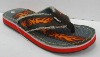 Wholesale 2011 new men's craft thong sandal slipper in canvas math