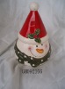 Ceramic christmas ( ceramic decoration .ceramic christmas sugar jar)