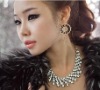 Fashion Luxury Full-Jewelled Party Wedding Necklace