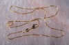 fashion 18K GOLD filled 1.0MM box CHAIN NECKLACE 18" , necklace chains