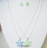 wedding jewelry,bridal necklace set