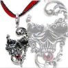 Fashion Jewelry for Death skull diamond necklace