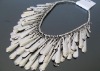 Star's favorite ultra fashionable multy layer tassel necklace