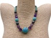 AAA colourful punch pearl necklace SM6-051