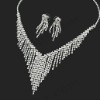 Wedding Fashion Jewelry Set ,Bridal Necklaces and Earrings ,J-006