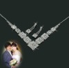 Wedding Necklace Set ,Artificial Jewelry Set ,J-012