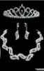 Wholesale TNE025 Brand New Wedding Jewelry Sets,Bridal Jewelry,Necklace,Earring,Tiara Sets,Wholesale