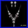 beautiful wedding necklace with earrings