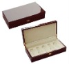 High glossy Luxurious Red wooden watch box for display