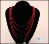 Wholesale 2011 New fashion red coral necklace
