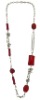 Wholesale Red Glass Beads Necklace