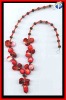 Wholesale red coral necklace