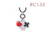 Wholesale Red Heart charm Pendant Thomazbo Necklace