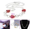 Wholesale HSYN2136 Latest New Design Copper Red Necklace