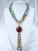 Gem Stone/ Red Aventurine Necklace