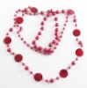 Wholesale 120cm red mother pearl shell necklace jewelry