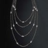 Wholesale YCN040 Handmade 925 Sterling Silver Yard Necklace