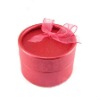 Wholesale red round necklace jewelry boxes