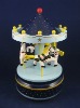 Blue Musical carousel