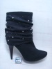 2011 fashion latest hot comfort designer heel elegant ladies shoes and boots for wholesale