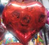 heart foil balloon