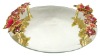 Wholesale DAISY FLOWER MIRROR TRAY OVAL