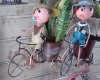 Metal garden decorations