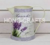 Lavender Design Metal Flower Pot