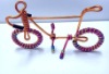 handmade aluminum article bicycle handicraft product