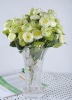 Wholesale Office Table Rose Crystal Glass Flower Vase
