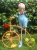 metal garden decorative (bicycle style)