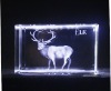 Wholesale crystal cube business 3D laser crystal