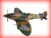 1940 GREEN & BROWN SPITFIRE IRON MODEL PLANE 1:18-SCALE