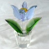 crystal christmas flower