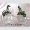horse on crystal ball