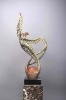 Wholesale Phoenix Metal Painted Unique Sculptures