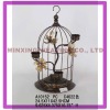 Big promotion metal decorative bird cage with candle votives